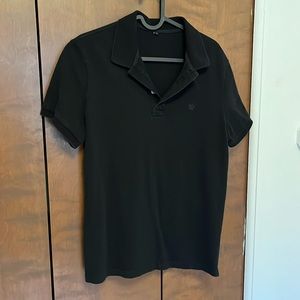 Jed North Men’s Polo Shirt - Black, Size Small